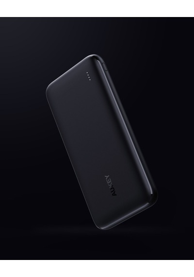 Aukey Pb-n73-bk 15w 10000 Mah Type-c Slim Powerbank - Siyah
