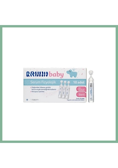 Bşkvirgo Baby Serum Fizyolojik 5 Ml X 10 Flakon Bsk2026