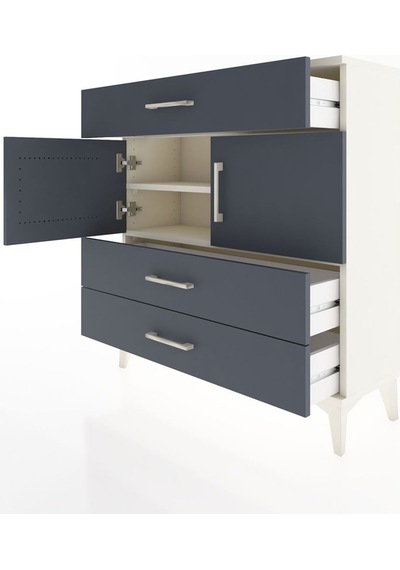Arges Şifonyer 2 Raflı 3 Çekmeceli 2 Kapaklı 88x30x96 Aytaşı-... Aytaşı Arges Şifonyer 2 Raflı 3 Çekmeceli 2 Kapaklı 88x30x96 Aytaşı-... Aytaşı