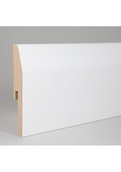 Yalı Serisi Lake Beyaz V Model 10cm Pvc Süpürgelik