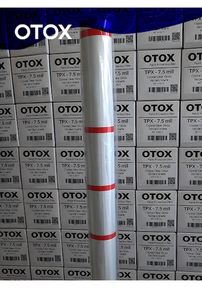 Tpx 7.5 Mil Şeffaf Ppf Kaplama Film Poliüretan Crystal Clear Gloss Boya Koruma Filmi 152 Cm X 2 Metre