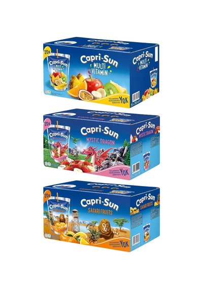 Capri - Sun Meyve Suyu Karma 3'lü 20 x 200 ML