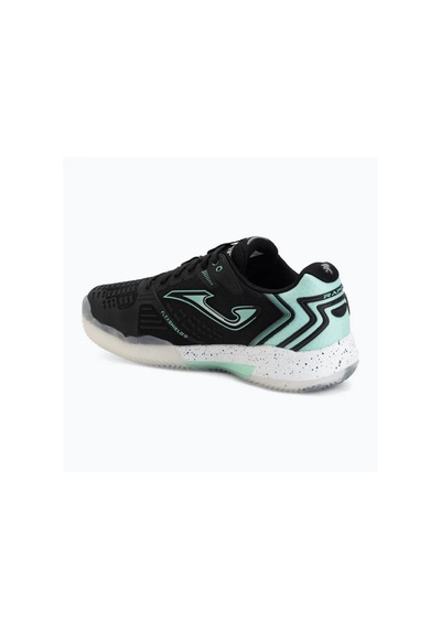 Joma Traps2601c Rapid Toprak Kort Erkek Tenis Ayakkabısı - Siyah/mentol