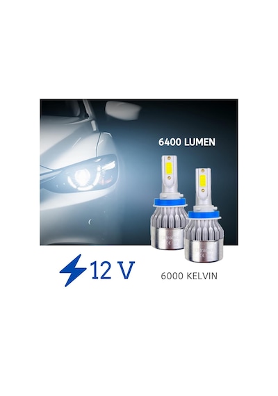 Ultratech Led Xenon Şimşek Etkili H3 3200lm / Laam890