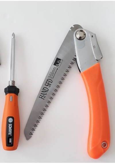 Testere 210 Mm Somafix Düz Yıldız Tornavida 2 Parça