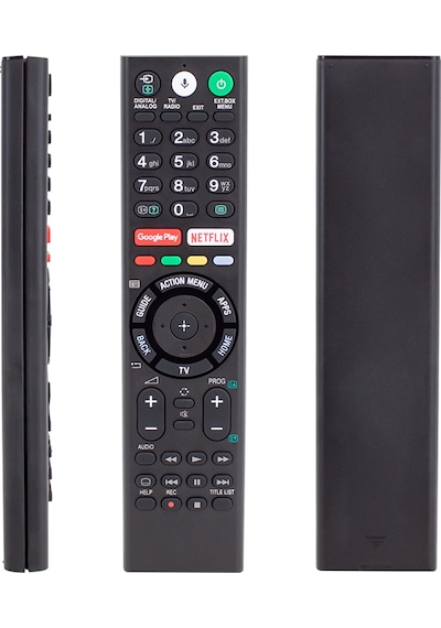Sony Rmf-tx310e Ses Komutlu Lcd Led Tv Kumandası Netflix Tuşlu