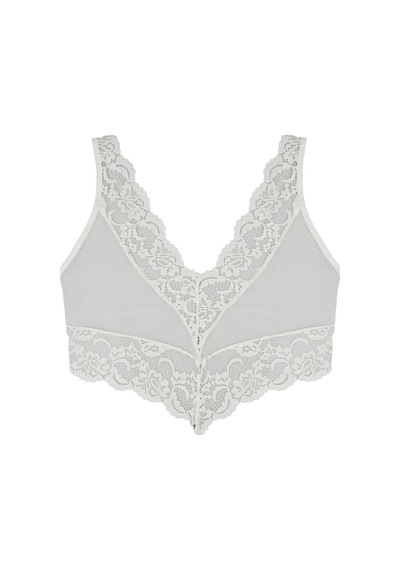 Magic Form 1470 Dantel Bralette Sütyen - Ekru Ekru