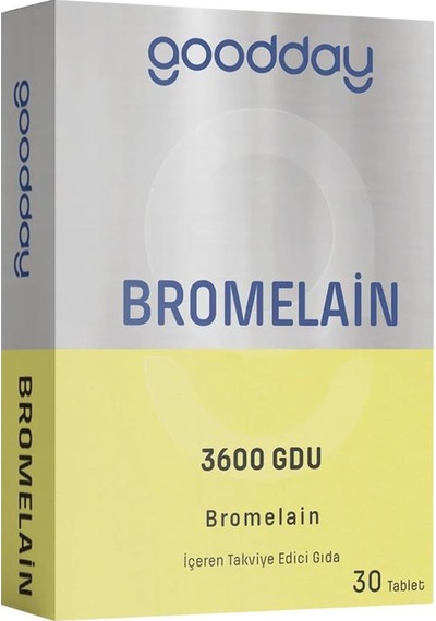 Goodday Bromelain 3600 Gdu 30 Tablet