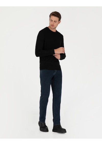 Pierre Cardin Erkek Siyah Kazak /triko 50296455-vr046 Siyah