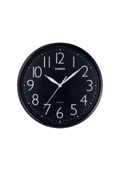 Casio Iq-05-1df Quartz Plastik Siyah 250 Mm Duvar Saati Siyah