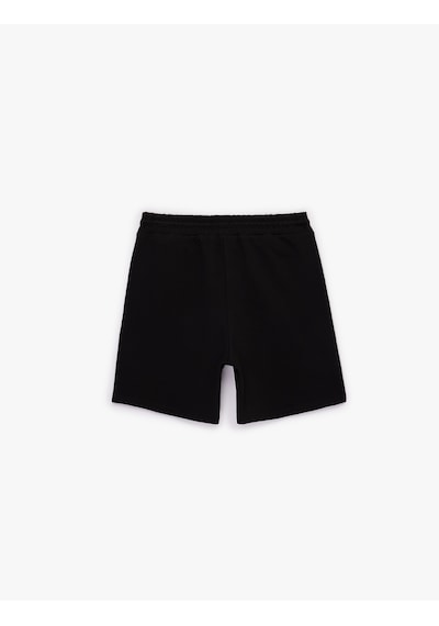 Koton Regular Fit Pamuklu Pike Kumaş Cepli Beli Bağcıklı Bermuda Spor Şort Siyah 6sam40053nk Koton Regular Fit Pamuklu Pike Kumaş Cepli Beli Bağcıklı Bermuda Spor Şort Siyah 6sam40053nk