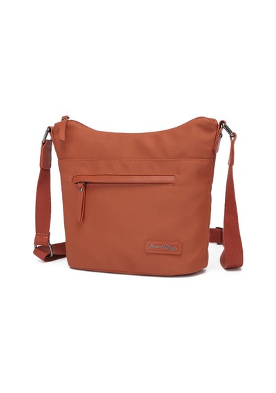 Smart Bags Twill Dimi Kumaş Postacı Kadın Çantası 3327 Kiremit
