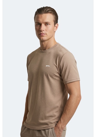 Slazenger Hıjack I Erkek Vizon Tişört