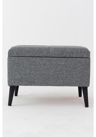 Co Art Home Sandıklı Keten Kumaş Puf / 60 X 45 X 40 / Diğer