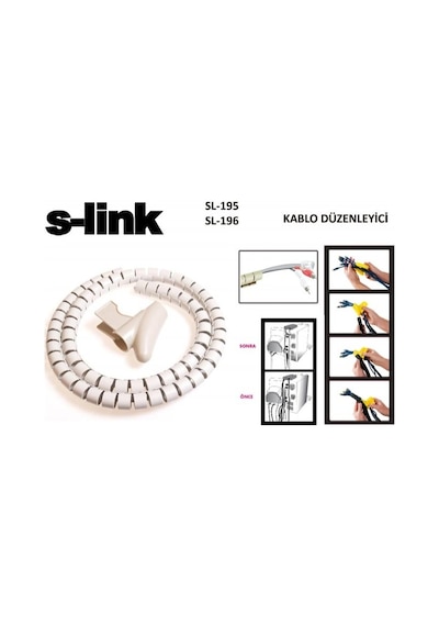 S-Link Sl-195 22Mm 20Mt Kablo Toplayici