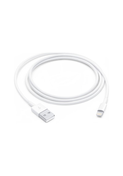 1 Adet Şarj Kablosu Çift Taraflı Usb-a To Lightning 1 Metre