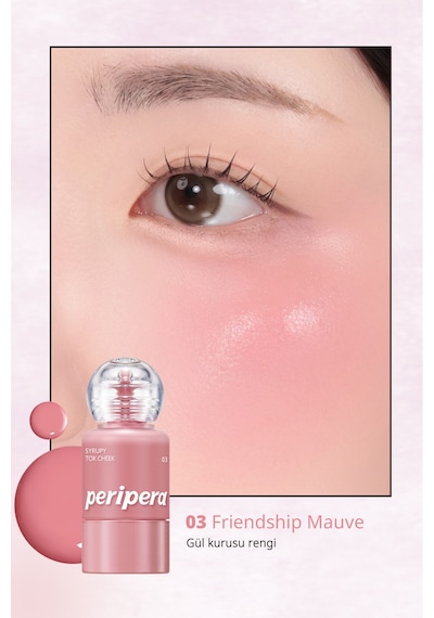 Peripera Syrupy Tok Cheek 03 Friendship Mauve