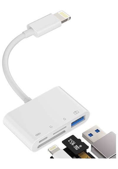 Lightning To Usb 3.0 Micro Sd Tf Kart Okuyucu Çevirici Dönüştürcü