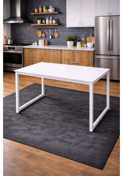 5'li Mutfak Masa Takımı, 4 Sandalye Ve 1 Masa, Yemek Odası, Bahçe Takımı, 4 Kişilik, Metal Ayaklı Masa: Beyaz/beyaz - Sandalye: Beyaz 5'li Mutfak Masa Takımı, 4 Sandalye Ve 1 Masa, Yemek Odası, Bahçe Takımı, 4 Kişilik, Metal Ayaklı Masa: Beyaz/beyaz - Sandalye: Beyaz