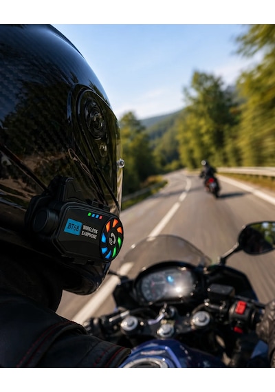 Motosiklet Kask Kamera Sistemi Gece Görüş Destekli Bluetooth Ve Uzun Pil 15524379