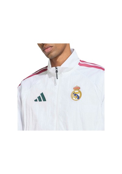 Adidas Erkek Ceket "real Madrid Home Anthem Jacket" Kv6723 Beyaz