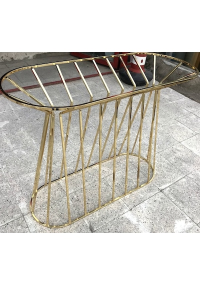 Dresuar Cadde Metal Transmisyon Gold Renk Kaplama Iskelet Temper Altın Dresuar Cadde Metal Transmisyon Gold Renk Kaplama Iskelet Temper Altın
