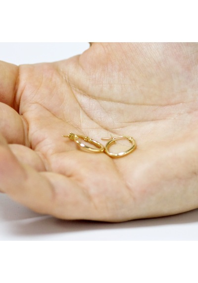 Altın 1.5 Cm Mini Halka Küpe As604kp Altınsepeti