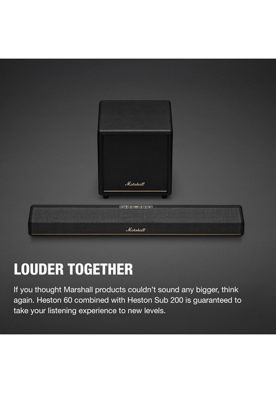 Heston Subwoofer 200 Black