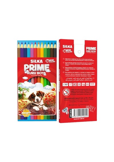 Art.1045 12li Prime Kuru Boya Çok Renkli