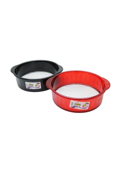 Gu-bi Buhara Büyük Maxi Plastik Un Elek Çok Renkli
