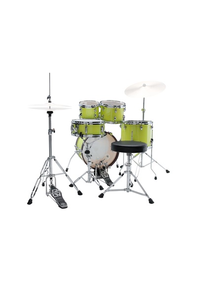Tama Ljk56h5-fym Club-jam Fluorescent Yellow Mist 5 Parça 16b/8t/10t/12f/12s Sınırlı Üretim Akustik Davul Seti