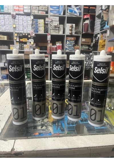 Silikon Şeffaf 3 Adet 280 Ml