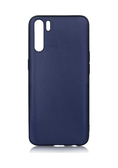 Oppo Reno 3 Kılıf Zore Premier Silikon Kapak Lacivert