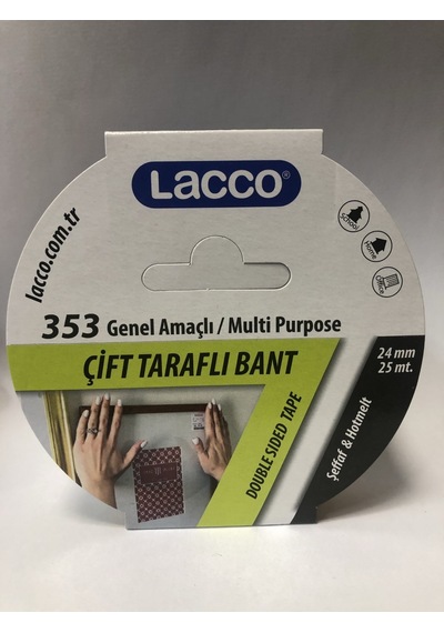 Çift Taraflı Bant 24Mmx25Mt.