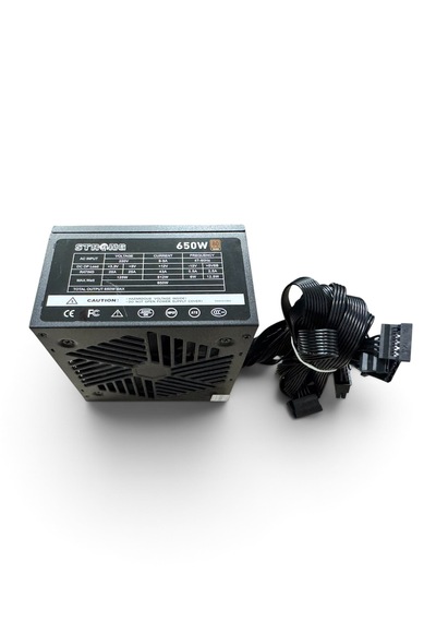 Strong St650 650w 80+ Bronze Psu Power Supply Güç Kaynağı Siyah