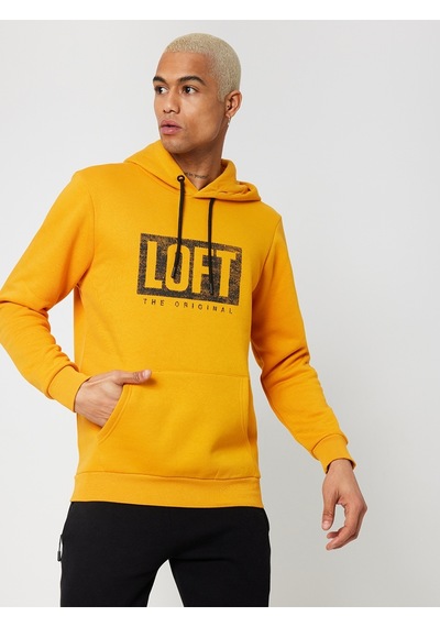Regular Fit Erkek Sweatshirt Safran