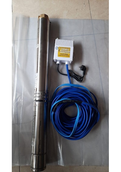 4Sdm10/5 1Hp Alarko Monofaze 20 Mt Kablolu Ve Panolu Takim Dalgiç Pompa
