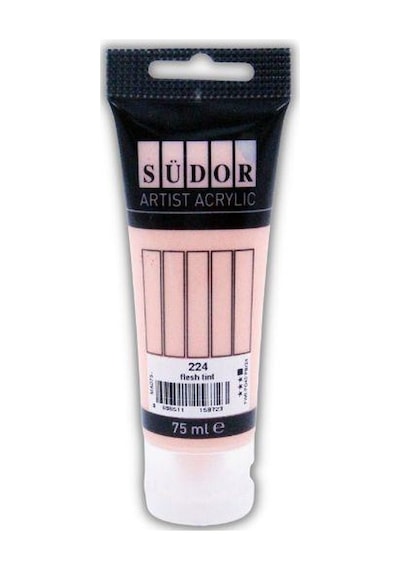 Akrilik Boya 75 Ml Renk Seçenekli 1 Adet Monalisa 75 Ml Akrilik Boya Tüp 1 Adet Flesh Tint