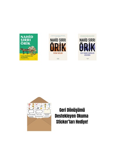 Vatan Beldelerine Seyahatler + Resim Yazıları + Eski Zaman Kadınları Arasında + Okuma Sticker'ları