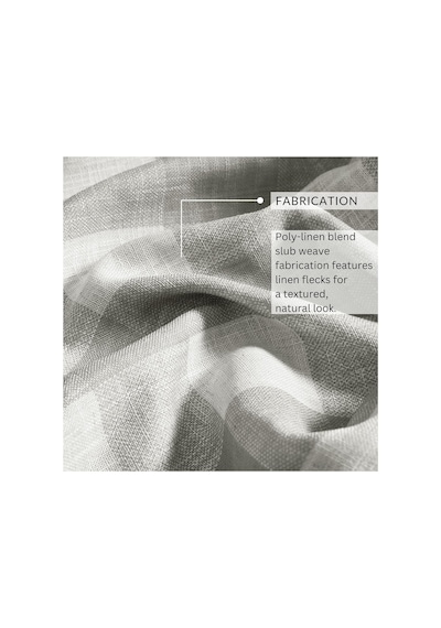 Elrene Home Fashions Farmhouse Living Grainger Buffalo-check Karartma Perdesi, Oturma Odası Ve Yatak Odası Perdesi, Çubuk Cepli, 132,1 X 241,3 Cm, Gri, 1 Perde Elrene Home Fashions Farmhouse Living Grainger Buffalo-check Karartma Perdesi, Oturma Odası Ve Yatak Odası Perdesi, Çubuk Cepli, 132,1 X 241,3 Cm, Gri, 1 Perde