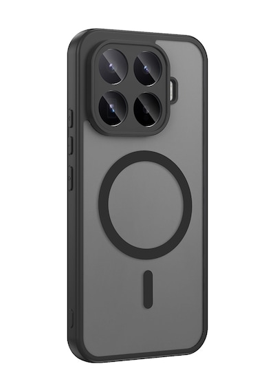 Adige Xiaomi 17t Pro Kılıf Babet Araç Tutucu Özellikli Silikon Siyah