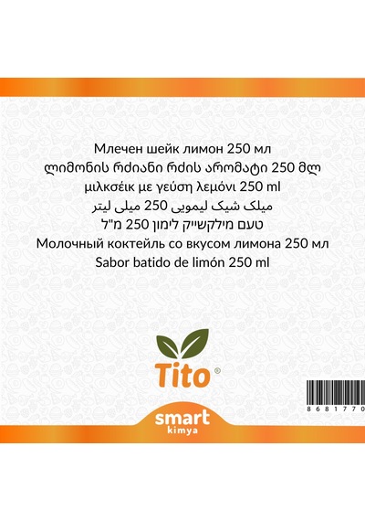Limonlu Milkshake Aroması 250 Ml