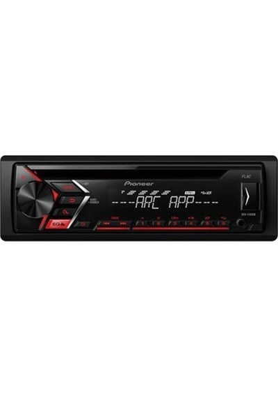 Pıoneer Deh-s100ub 50wx4, Cd/mp3/wma/wav/flac Çalar,rds,rca,ön Usb,asr Özellikleri
