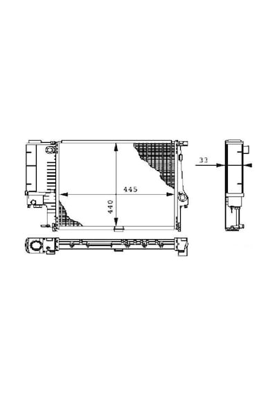 Bmw Uyumlu E30 E36 Ve Z3 Kale Su Radyatörü Oem No 17111728905