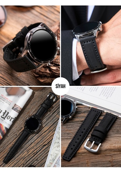 Huawei Watch Gt2 E Pro Gt3 Pro Gt4 Deri Saat Kordonu 22mm Crazy