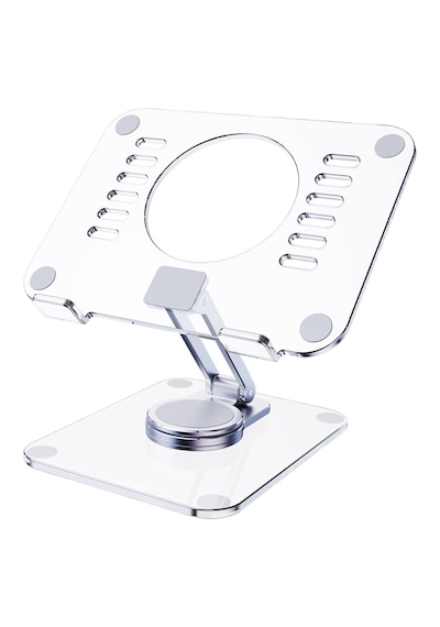Forzacase 360 Derece Döner Şeffaf Akrilik Tablet Standı - Fc1066