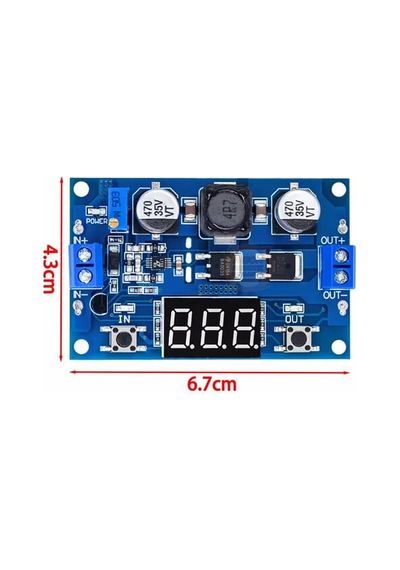 Ltc1871 Step Up Voltaj Regülatör Kartı 3.5-30v 10a Ayarlanabilir Dc-dc Yükseltici Modül