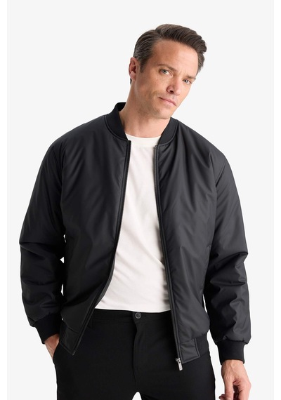 Defacto Slim Fit Dar Kesim Kolej Yaka Fermuarlı Su Geçirmez Bomber Mont A3105ax25aubk27 Siyah Defacto Slim Fit Dar Kesim Kolej Yaka Fermuarlı Su Geçirmez Bomber Mont A3105ax25aubk27 Siyah