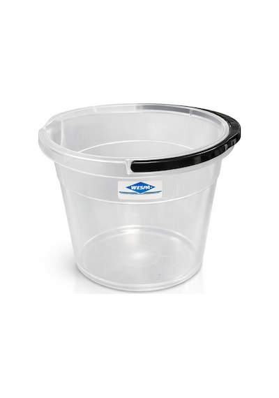 Wespa 5 Adet X 10 Litre Şeffaf Temizlik Kovası Saplı, Dayanıklı Plastik Kova