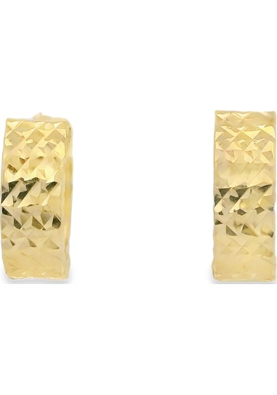 Cigold Taşsız Küpe 14 Ayar Altın 1.68 Gr Oa-k1tb01029355 Renkli